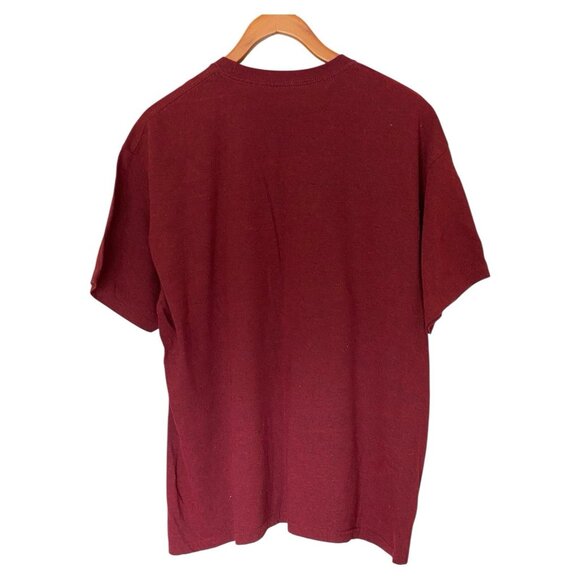 Star Wars Maroon T-Shirt Rebel Alliance Resistance Size XL Lucas Films - Picture 2 of 10